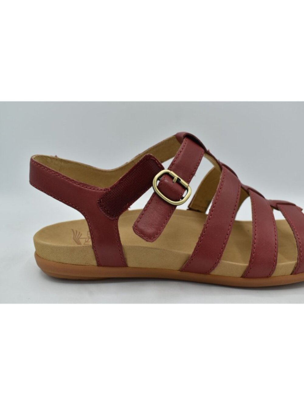 Dansko EU 39 US 8.5-9 Janice Calf Cayenne Leather Open Toe Strappy Sandals Shoes - Picture 9 of 13